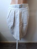 Wit glimmend rokje, Kleding | Dames, Rokken, Maat 38/40 (M), Wit, MNG, Ophalen of Verzenden