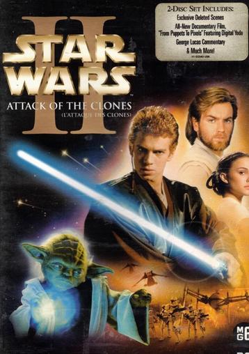 Star Wars - Attack Of The Clones ( 2DVD ) beschikbaar voor biedingen