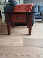 Tafeltje 60x60x47 robuust hout, Ophalen, Zo goed als nieuw, Hout
