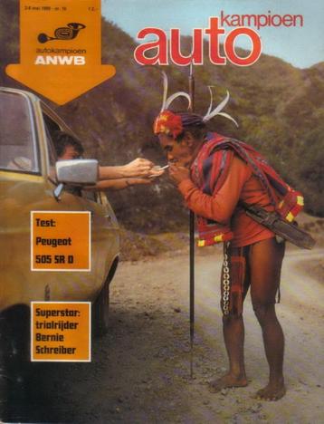 Autokampioen 18 1980 : Datsun Bluebird- Peugeot 505 SRD beschikbaar voor biedingen