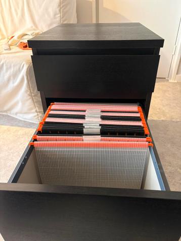 IKEA Malm ladeblok / archiefkast op wieltjes - afbeelding 3