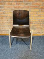 Vintage Schoolstoel (Galvanitas) - Grote Maat, Ophalen