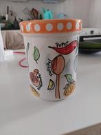 Blond Amsterdam Pollepelpot / spatelpot Even Bijkletsen, Huis en Inrichting, Ophalen, Gebruikt