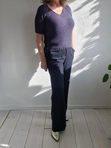 Corel pantalon. Maat 40, Nachtblauw. beschikbaar voor biedingen