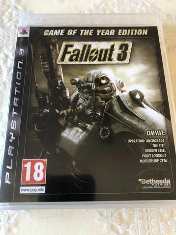 Playstation 3 - Game of the year edition - Fallcut 3 beschikbaar voor biedingen