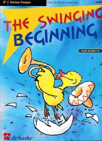 Bb klarinet-trompet-Grade 1-The Swinging Beginning +cd-net beschikbaar voor biedingen