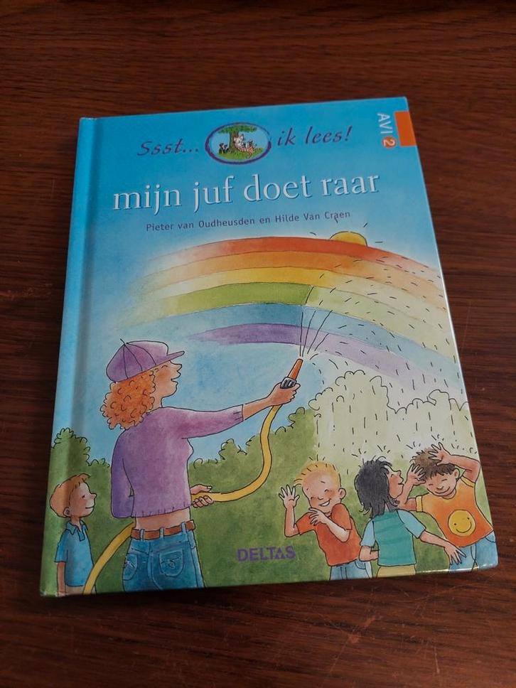 Avi start - Mijn juf doet raar, Boeken, Kinderboeken | Jeugd | onder 10 jaar, Zo goed als nieuw, Fictie algemeen, Ophalen