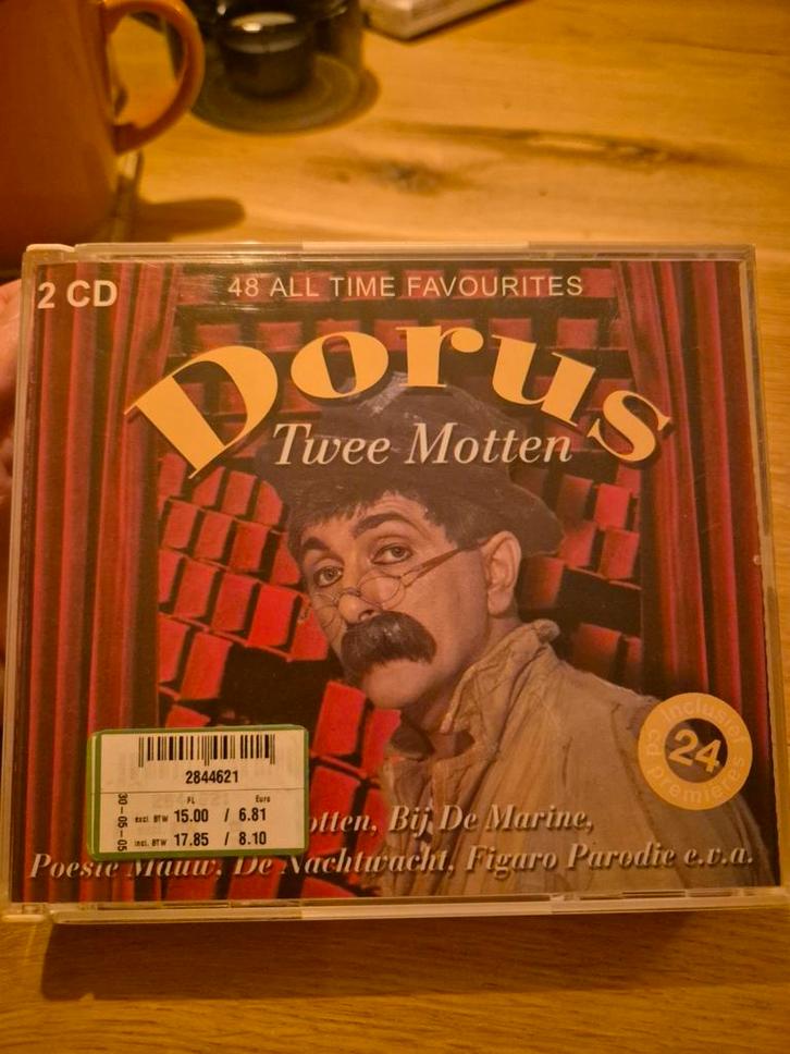 Dorus - Twee Motten (2CD), Cd's en Dvd's, Cd's | Nederlandstalig, Ophalen of Verzenden