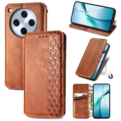Luxe PU Lederen Case Set voor OPPO Find X8 Pro _ Bruin, Telecommunicatie, Mobiele telefoons | Hoesjes en Frontjes | Overige merken