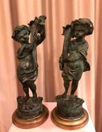 2 bronzen beelden, Ophalen of Verzenden