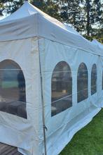 Gezocht 4 meter PVC MASTERTENT ZEIL MET RAAM, Tuin en Terras, Partytenten, Ophalen, Minder dan 5 meter, Partytent