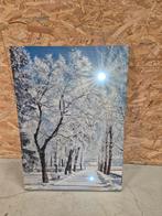 Kerst Schilderij met Verlichting, Diversen, Kerst, Ophalen, Gebruikt