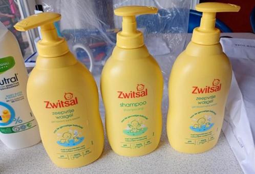 3x nieuwe Zwitsal pomp 400 ml flessen wasgel shampoo, Sieraden, Tassen en Uiterlijk, Uiterlijk | Lichaamsverzorging, Nieuw, Bad & Douche