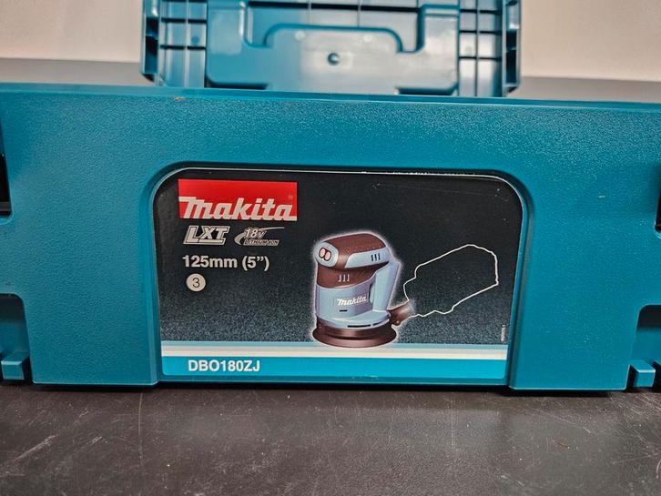 Makita MBOX2 Systainer DBO180 Excentrische Schuurmachine, Doe-het-zelf en Verbouw, Overige Doe-het-zelf en Verbouw, Nieuw, Ophalen of Verzenden