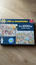 Jan haasteren 2 x 1000 stukjes, Ophalen of Verzenden, 500 t/m 1500 stukjes, Zo goed als nieuw