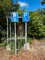 2x Invalide Parkeer Borden, Ophalen, Gebruikt
