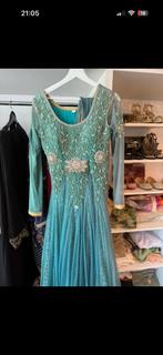 Pakistaanse/ Indian feestjurk, Kleding | Dames, Ophalen of Verzenden, Zo goed als nieuw, Roze, Overige typen