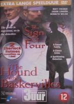 DVD Detective: Sherlock H. (Frewer) The sign of four +1,ZGAN, Vanaf 12 jaar, Ophalen of Verzenden, Zo goed als nieuw, Detective en Krimi