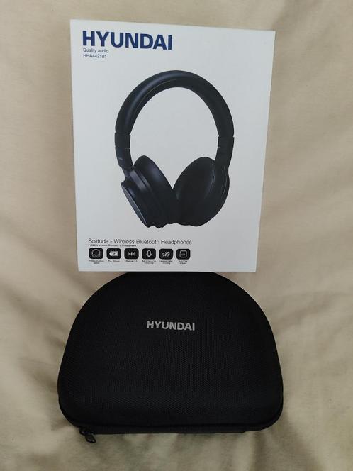Hyundai Solitude - Wireless Bluetooth Headphones - HHA442101, Computers en Software, Headsets, Nieuw, Over-ear, Draadloos, Volumeregelaar
