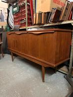 Vintage dressoir teak jaren 60, Gebruikt, Verzenden, Met deur(en), 150 tot 200 cm
