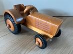 FWF Friedrich Fröbel Werdau GDR  Vintage Houten Tractor, Ophalen of Verzenden, Zo goed als nieuw