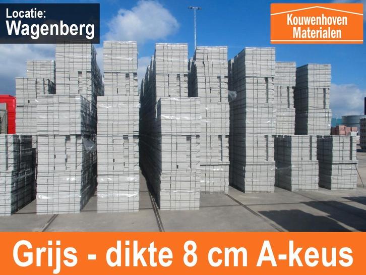 Betonklinkers | Klinkers | Betonklinkers A-Keus | Grijs, Tuin en Terras, Tegels en Klinkers, Nieuw, Klinkers, Beton, Ophalen of Verzenden