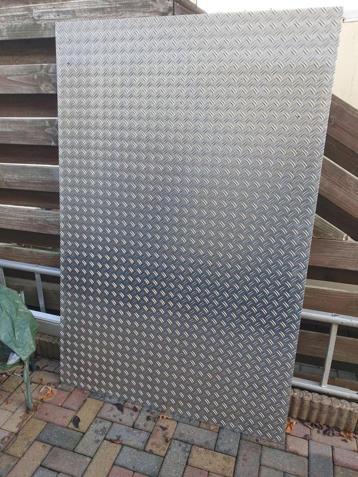 Traanplaat 2,5/4mm dik, Doe-het-zelf en Verbouw, Platen en Panelen, Nieuw, Overige materialen, Minder dan 20 mm, Ophalen