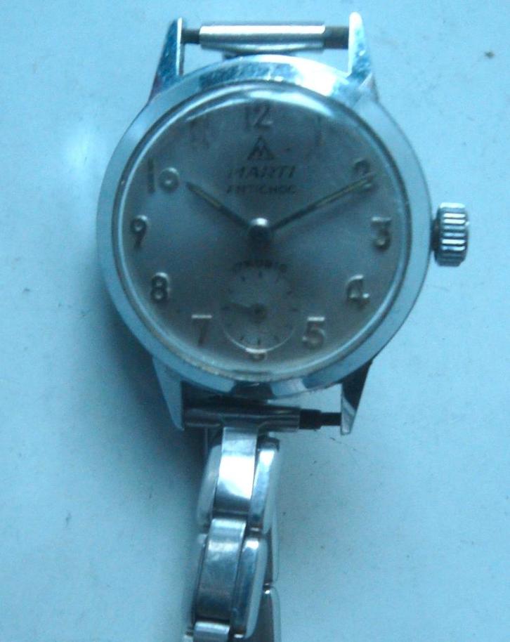 Marti antichoc opwindbaar horloge doorsnede 2,6 cm, goede st, Sieraden, Tassen en Uiterlijk, Horloges | Heren, Zo goed als nieuw