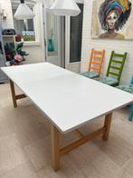 Mooie grote eettafel, Huis en Inrichting, Gebruikt, 200 cm of meer, Vijf personen of meer, Grenenhout
