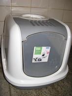 Savic Nestor Jumbo XL Kattenbak grijs/wit, Ophalen, Zo goed als nieuw, Gesloten