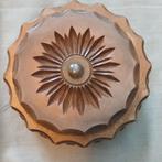 Retro, vintage houten bijouterie doosje, opbergbakje, Ophalen of Verzenden