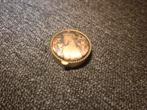 Vintage Pillendoosje met Afbeelding, Antiek en Kunst, Antiek | Overige Antiek, Ophalen of Verzenden