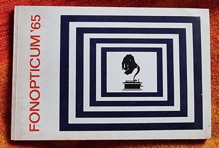 Fonopticum '65 - Philips - Phonograph victrola gramophone, Antiek en Kunst, Antiek | Boeken en Bijbels, Ophalen of Verzenden