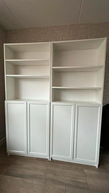 2x Witte IKEA Billy Boekenkast - afbeelding 6