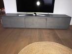 Massief eiken tv meubel, Ophalen, Zo goed als nieuw, 25 tot 50 cm, Minder dan 100 cm