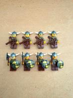 Lego Castle Medieval Olive Green Viking Warriors Minifiguren, Verzenden, Lego