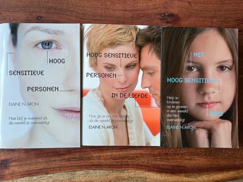 3x Hoogsensitieve personen, in de liefde en kind, Boeken, Psychologie, Zo goed als nieuw, Ophalen of Verzenden