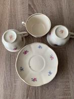 Chodziez 3 kopjes en schotels, Antiek en Kunst, Antiek | Servies compleet, Ophalen of Verzenden