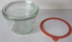 origineel klein weck glas, Ophalen of Verzenden, Zo goed als nieuw, Glas, Pot, Bus of Blik