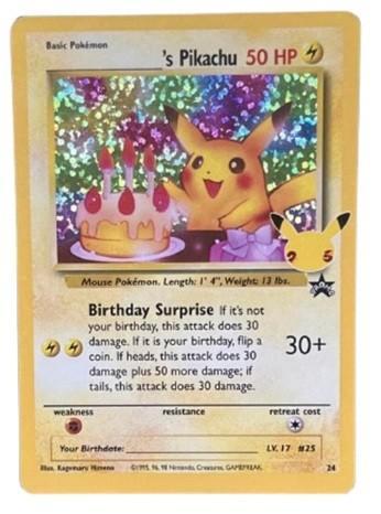 Pokemon Kaart 's Pikachu (CEL WP 24) TOPPER, Hobby en Vrije tijd, Verzamelkaartspellen | Pokémon, Zo goed als nieuw, Losse kaart