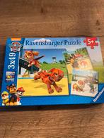 Paw patrol puzzel compleet 3x49 stukjes, Kinderen en Baby's, Speelgoed | Kinderpuzzels, Ophalen of Verzenden, Zo goed als nieuw