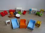 Duplo: Inboedel, badkamer, keuken, slaapkamer, brood enz.*, Kinderen en Baby's, Ophalen of Verzenden, Gebruikt, Losse stenen, Duplo