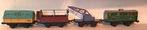 Hornby set: spoor 0 4x hornby goederenwagenset, Antiek en Kunst, Antiek | Speelgoed, Ophalen of Verzenden