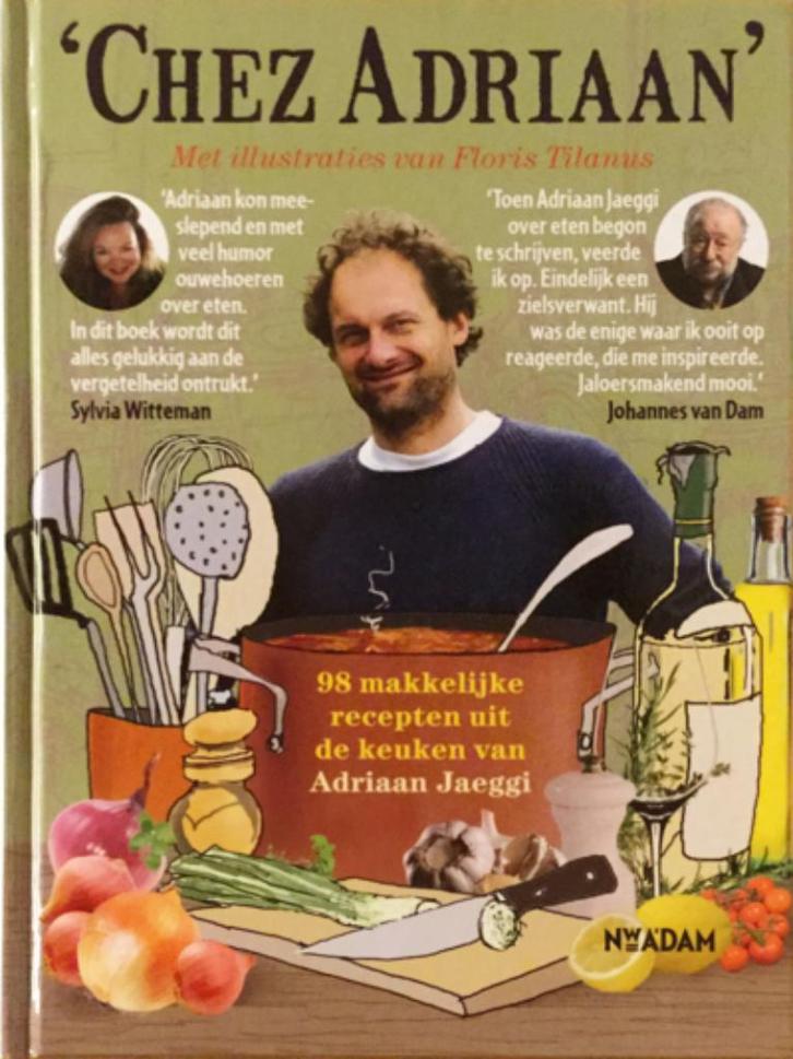 Chez Adriaan | Adriaan Jaeggae, Boeken, Kookboeken, Nieuw, Nederland en België, Ophalen of Verzenden