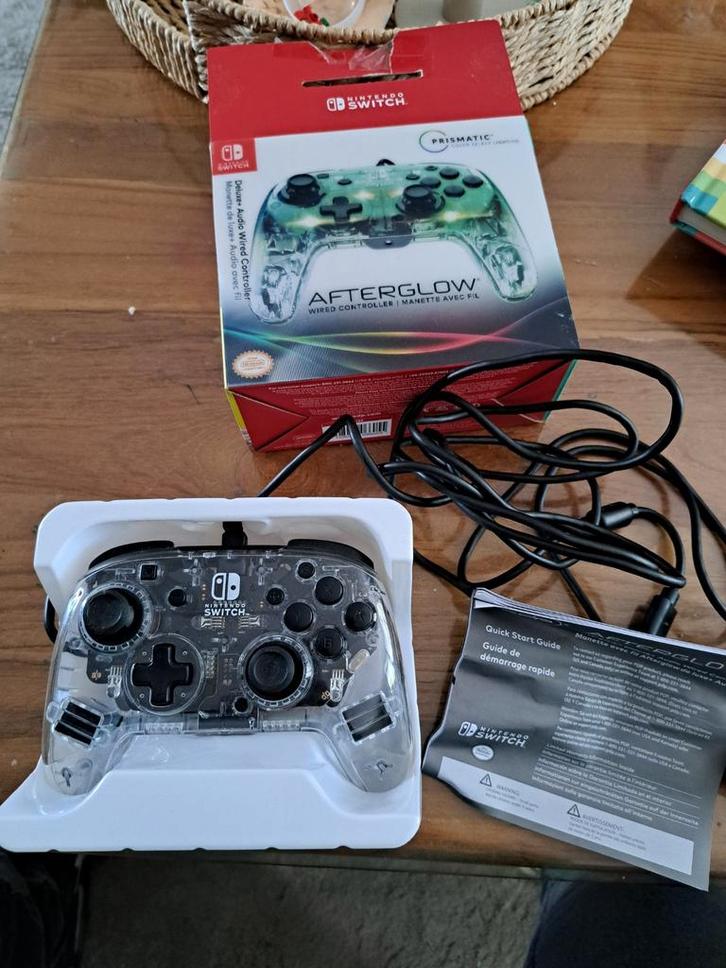 Afterglow Prismatic Controller voor Nintendo Switch, Spelcomputers en Games, Spelcomputers | Nintendo Portables | Accessoires