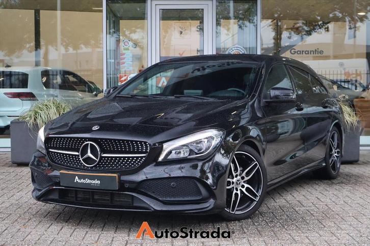 Mercedes CLA Shooting Brake 180 AMG-LINE I Night Pakket | LE, Auto's, Mercedes-Benz, Bedrijf, Te koop, CLA, ABS, Airbags, Airconditioning