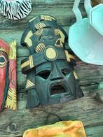 Diverse originele maskers - stuk of collectie, Antiek en Kunst, Ophalen
