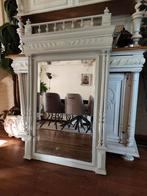 Antieke Mechelse Spiegel - Prachtstuk teab!, Ophalen, Gebruikt, 100 tot 150 cm, 75 tot 100 cm