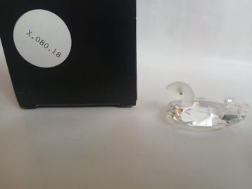 Goldina Art Collection kristallen zwaan beschikbaar voor biedingen