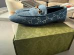 Gucci Jordaan Loafers, Loafers, Blauw, Ophalen of Verzenden, Zo goed als nieuw